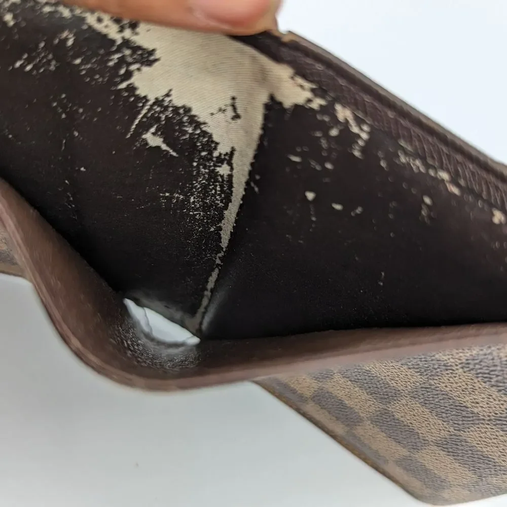 Louis Vuitton Damier Ebene Porte-Tresor Etui Papier Wallet